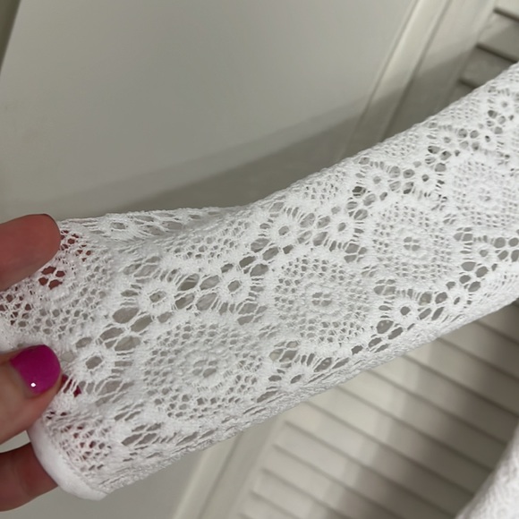 Lilly Pulitzer White Lace Dress size Medium - Picture 2 of 8